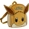 Pokemon kuprinė Eevee Bag 3d pliušinė vaikiška kuprinė mokyklinė kuprinė pietums, knygų krepšys, ruda, kuprinė