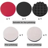 Poliravimo padėklų rinkinys automobiliams, 8 vnt., 125 mm, su M14 adapteriu