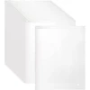 Polmart 50 x dideli užtraukiami maišeliai 35 x 45 cm, plėvelės storis 60 µm, matiniai užsegami maišeliai su ventiliacijos skylėmis drabužių pakavimui