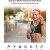 Popglory išmanusis laikrodis vyrams ir moterims, fitneso sekiklis, 1,4 colio spalvotas jutiklinis ekranas su kraujospūdžio matuokliu, fitneso laikrodis su širdies ritmo monitoriumi, miego stebėjimo funkcija, Ip67 atsparus vandeniui, sportinis laikrodis
