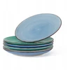 Porcello Azure Aura lėkštės, keramikinių lėkščių komplektas 27 cm, 6 vnt.
