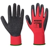 Portwest Flex Grip lateksinės pirštinės, spalva: raudona/juoda, dydis: Xl Reg