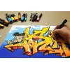 Posca 181720 - posca markeris su kalibruotu galiuku, abrikosų spalvos