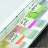 Post-it Index vėliavėlės - Strong 25mm - rožinės, žalios, oranžinės (22 vėliavėlės x 3 spalvos)