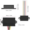 Power Step Up konverteris, Dc 12v į Dc 19v Boost konverteris, atsparus vandeniui Step Up įtampos keitiklio adapteris automobiliams, sunkvežimiams ir transporto priemonėms