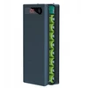 Powerbank korpusas 8 elementams 18650 Usb C Micro žibintuvėlis 2 diodai