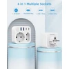 Prailginimo laidas su Usb-c, jungikliu, baltas