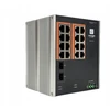 Pramoninis switch'as 16x Poe Din Ma-ac-fp1218 Gigabit kameroms