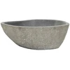 Praustuvas, (37-46)x(29-36)cm, upės akmuo, ovalo formos
