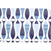Rankšluostis Premier Housewares Pisces padėkliukai, kamštis, mėlyna, 29 x 0.69 x 22 cm