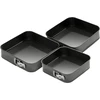 Premier Housewares tortinės su nuimamais kraštais - 3 vnt. rinkinys
