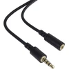 Premiumcord 3m 3.5mm 4 kontaktų audio balso audio jack kabelis prailginimo laidas aux ausinių audio prailginimo kabelis M/f