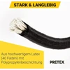 Pretex guminis įtempiklis su rutuliu arba kabliu reklaminiams stendams, brezentams, pavėsinėms, palapinėms, plėtiklio kilpos, brezento laikikliai, guminis įtempiklis, palapinės guma, tvirtinimo guma
