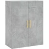 Prie sienos montuojamos spintelės, 2vnt., betono, 69,5x34x90cm