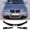 Priekinio buferio spoileris juodas blizgus, skirtas bmw e90 e91 2009-2012 m paketui