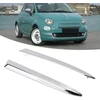 Priekinio buferio viršutinė chromo apdaila 735455041, skirtas pakeisti Fiat 500 2007-2015