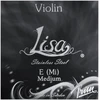 Prim stygos smuikams nerūdijančio plieno stygų komplektas su lisa e/ orkestro e plienas; rutuliukas; naudojimas su kilpa galimas nuimant rutuliuką;