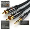 Primewire 3.5mm į 2x Cinch garso kabelis, 5m