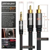 Primewire 3.5mm į 2x Cinch garso kabelis, 5m
