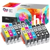 Print4U 12x qbit rašalas hp 655 deskjet ink advantage 3525 4615 4625 5520 5525 6520 6525