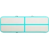 Pripučiamas gimnastikos kilimėlis, žalias, 400x100x20cm, PVC