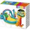 Pripučiamas žaidimų baseinas Intex vandens parkas su čiuožykla dinozauras 302x229