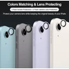 Procase 2 vnt. ekrano apsaugų, skirtų Ipad Air 11 colių 2025 M3/2024 M2 + 2 vnt. kameros objektyvo apsaugų, tinkančių Ipad spalvoms, 9h grūdintas apsauginis stiklas, skirtas Ipad Air 11 colių 2025 M3 / 2024 M2