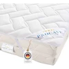Čiužinys Procave Lyocell-tencel antčiužinis – dygsniuotas, su 4 elastinėmis kampinėmis juostelėmis, baltas, 200x220 cm