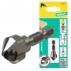 Profesionalus grąžtas su išmetikliu 16 mm medienai 3-8mm Wolfcraft