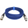 Profesionalus mikrofoninis kabelis Sommer Stage mėlynas Xlr-xlr 4m