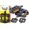 Profex Bmx platforminiai dviračio pedalai, juodi
