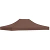 Proginės palapinės stogas, rudos spalvos, 4x3m, 270 g/m²