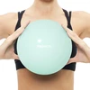 Proiron gimnastikos kamuolys, mažas 25 cm, pilateso kamuolys su treniruočių instrukcijomis, mažas fitneso kamuolys su pripučiamu šiaudeliu, gimnastikos kamuolys pilatesui, jogai, viso kūno treniruotėms