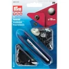 Prym spaudės anorakams, 15 mm, žalvaris