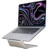 Psitek ergonomiškas nešiojamojo kompiuterio stovas - 3 mm 6061 aliuminis, nešiojamojo kompiuterio pakėlimo stovas, aušinimo dizainas, skirtas nešiojamiesiems kompiuteriams iki 17 colių, stabilus ir saugus, patentuotas vietą taupantis sprendimas