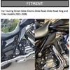 Psler® motociklo oro šilumos deflektorius, karščiui atspari plokštė, skirta touring street electra glide road king 2001-2008