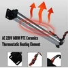 Ptc keramikinis oro šildytuvas Ac 220 V 600 W keramikinis oro šildytuvo elementas elektrinis keraminis kaitinimo vamzdis izoliuotas termostatinis kaitinimo elementas