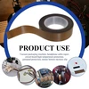 Ptfe dengta stiklo audinio tefloninė juosta, aukštos temperatūros izoliacinė ptfe audinio juosta, lipni juosta, tefloninė juostelė, 0,18 mm storio, skirta weston vakuuminiam sandarinimo aparatui (1,8 cm x 10 m)