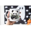 Puodelis + pagalvė + krepšys Panda Set Little Panda eucalyptus