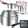Puodų ir keptuvių rinkinys indukcijai ir dujoms Tefal, 4 dalių
