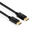 Purelink Pi5000-100 Displayport jungties kabelis (4k Ultrahd (2160p), Ethernet), Displayport kištukas (20 kontaktų) į Displayport kištuką (20 kontaktų), sertifikuotas, 10.0m, juodas