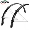Purvasaugiai dviračiams 28"/36 mm Orion Or-type su atvartais, viniliniai, juodi