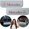 Purvasaugis Sparnas Purvo atsparas Mercedes +logo Baltas-raudonas 60x18cm 2vnt