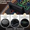 Push Up Pro 12-in-1 sulankstoma atsispaudimų lenta su rankena raumenų treniruotėms, efektyvioms formoms, atsispaudimų lenta namų kalistenikos įrangai viso kūno treniruotėms ir efektyviems atsispaudimams