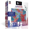 Puzzlemap Londono žemėlapio dėlionė City Map Xxl 500 dalių su brošiūra ir lankstoma kortele 68 x 48 cm Motyvo dydis Kelionių vadovas Dovana Suvenyras
