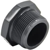 Ventiliatorius Pvc sriegio dangtelis | Pvc sriegio kištukas | 1/2 colio - 2 colių | Vidinis sriegis | Išorinis sriegis | Pn 10 | (sriegio kištukas ag, 1 1/4 colio), pilkas