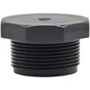 Ventiliatorius Pvc sriegio dangtelis | Pvc sriegio kištukas | 1/2 colio - 2 colių | Vidinis sriegis | Išorinis sriegis | Pn 10 | (sriegio kištukas ag, 1 1/4 colio), pilkas