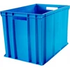 Qbox euro plastikinė dėžė 600x400x410 mėlyna