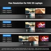 Qhou dokstotelė Usb C, 16 viename dokstotelė Usb C, trigubas Hdmi, ethernet, 3,5 mm audio, 2 Usb A ir Usb C 10 Gbps, skirta mac pro/air ir thunderbolt 3 nešiojamiesiems kompiuteriams