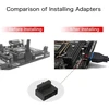 Qianrenon Ph19a Usb 3.0 19/20 kontaktų 90 laipsnių adapteris, tėviškas į moterišką L formos pasukimas, dešiniojo kampo moteriška jungtis, skirta stalinių kompiuterių pagrindinėms plokštėms, kampu aukštyn